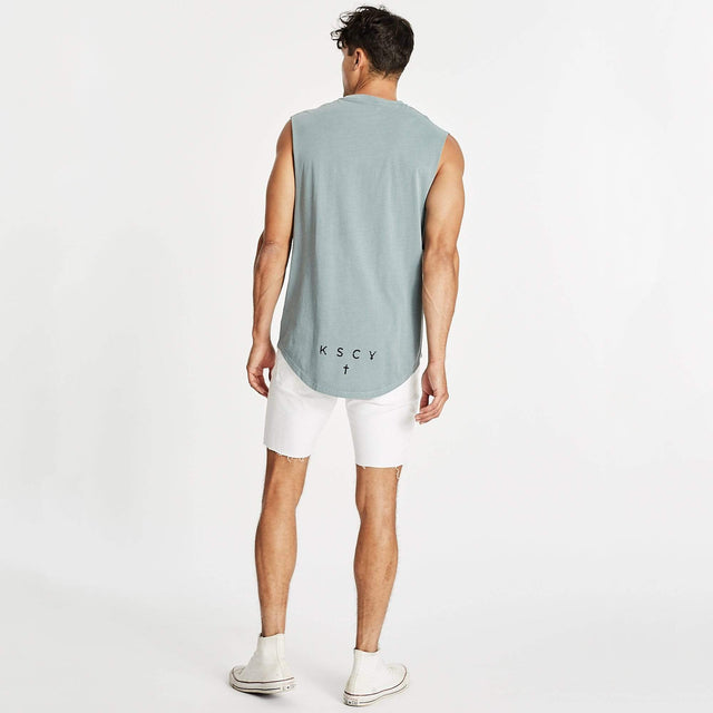 Concord Dual Curved Muscle Tee Pigment Lead