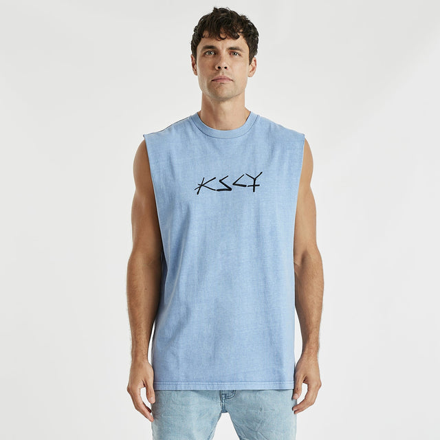 Conditioned Relaxed Muscle Tee Pigment Lavender