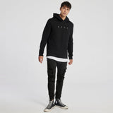 Critical Layered Hoodie Jet Black