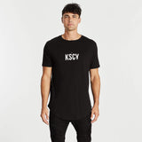 Deceit Dual Curved T-Shirt Jet Black