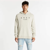 Deceit Step Hem Hoodie Pigment Stone