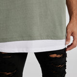Deficits Relaxed Layered T-Shirt Pigment Shadow