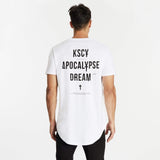 Dreamer Dual Curved T-Shirt White