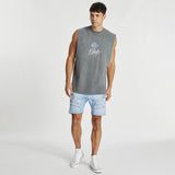 Edge Standard Muscle Tee Pigment Charcoal