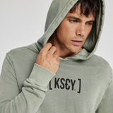Empty Layered Hoodie Pigment Slate