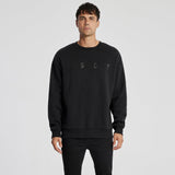 Endless Relaxed Jumper Jet Black