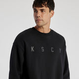 Endless Relaxed Jumper Jet Black