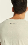 Essential Dual Curved Hem T-Shirt Acid Rock