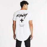Exodus Dual Curved T-Shirt White