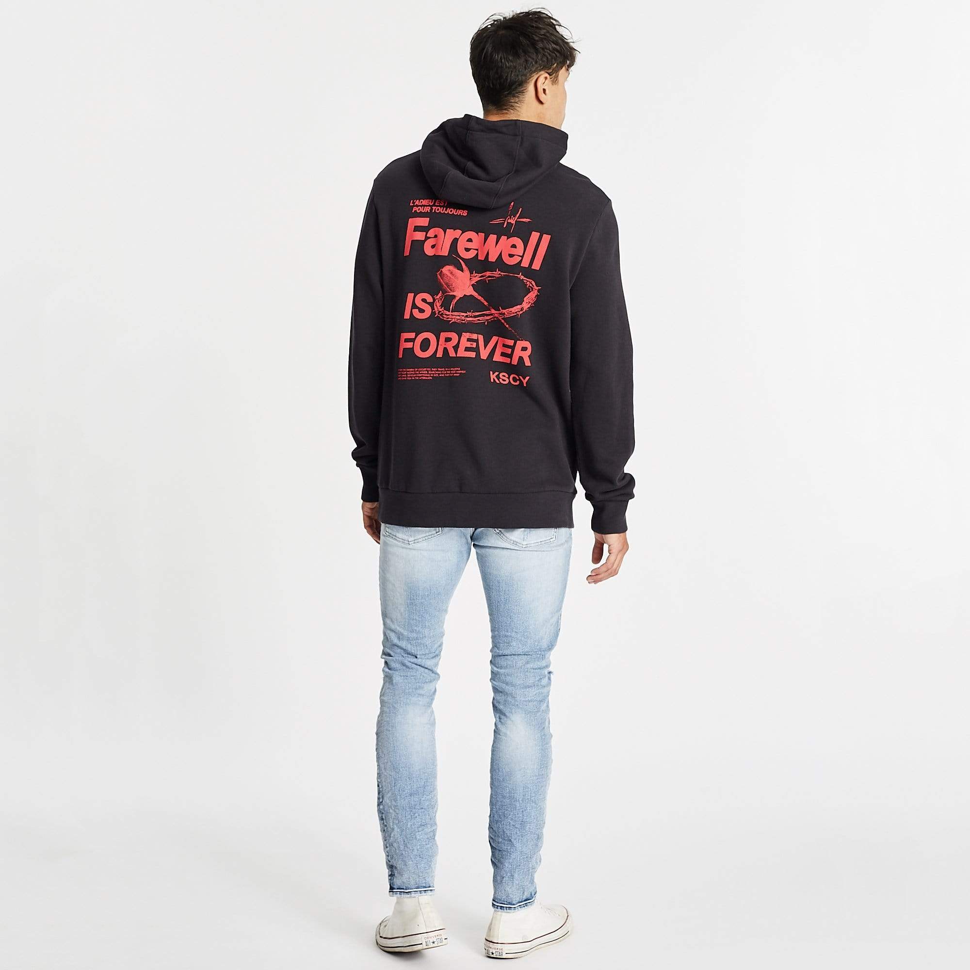 Forever Relaxed Hoodie Jet Black