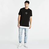 Grounded Layered T-Shirt Jet Black