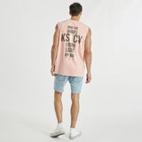 Grown Relaxed Muscle Tee Pigment Blossom