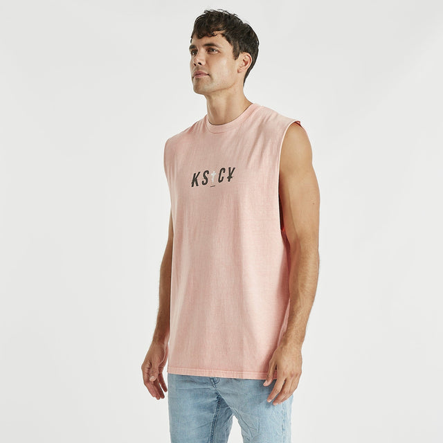 Grown Relaxed Muscle Tee Pigment Blossom