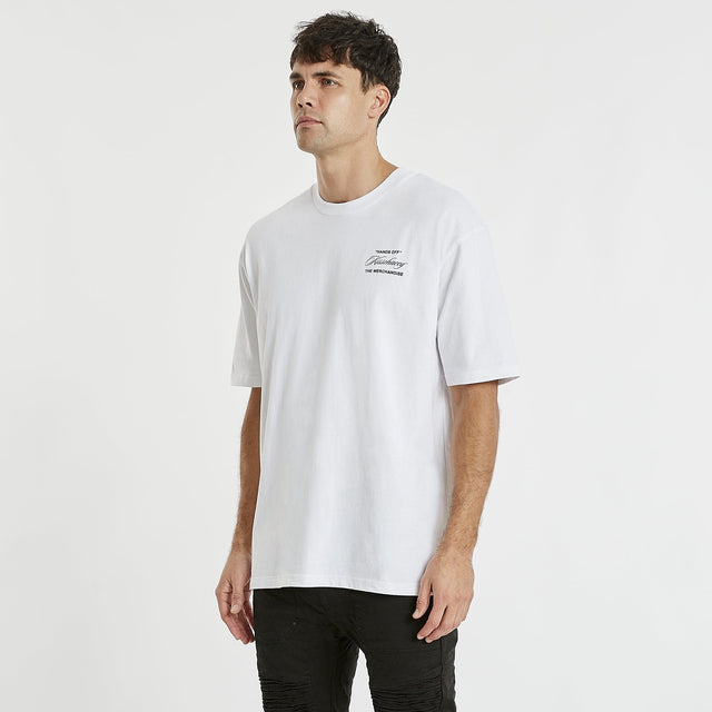 Herran Box Fit T-Shirt White