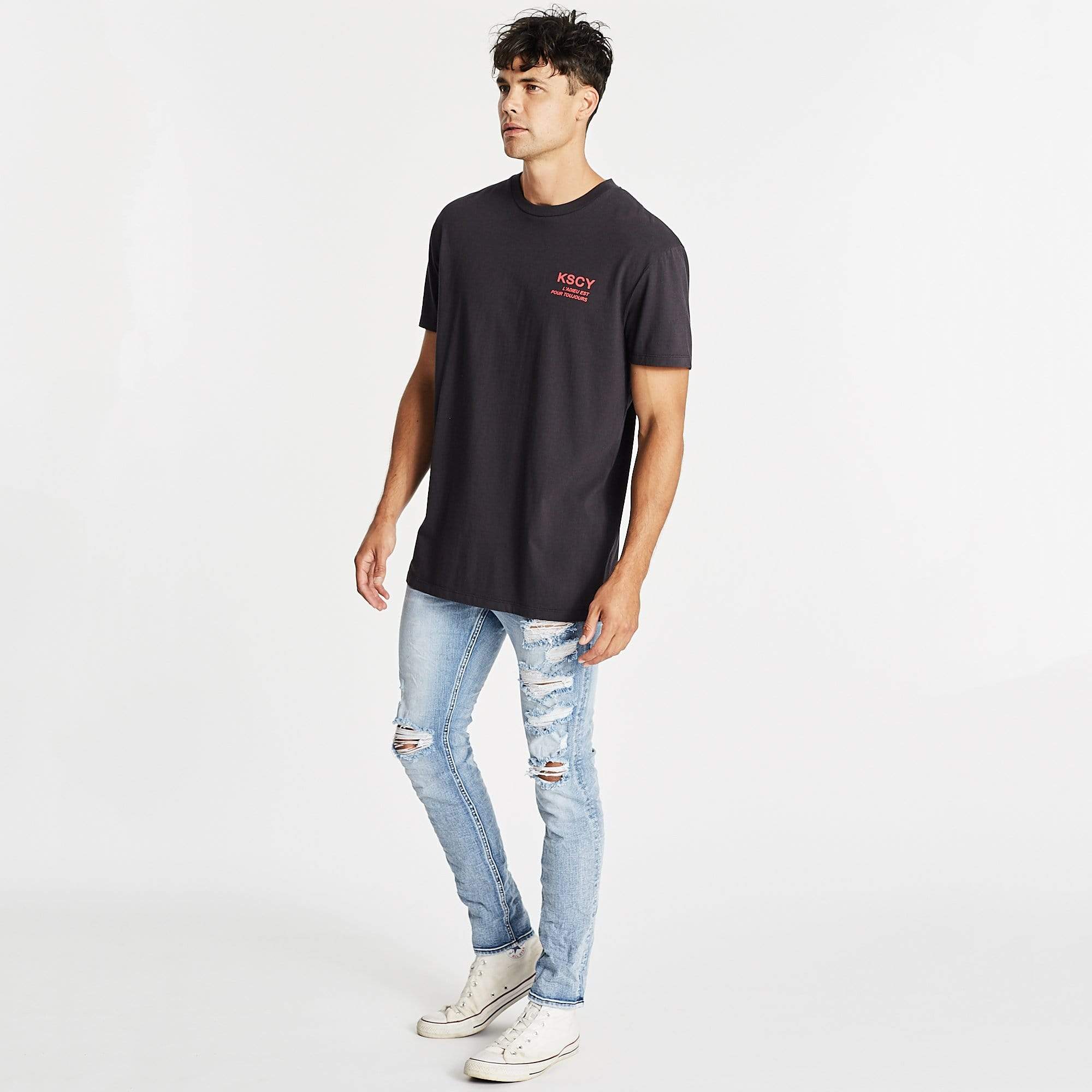 Imperial Relaxed T-Shirt Jet Black