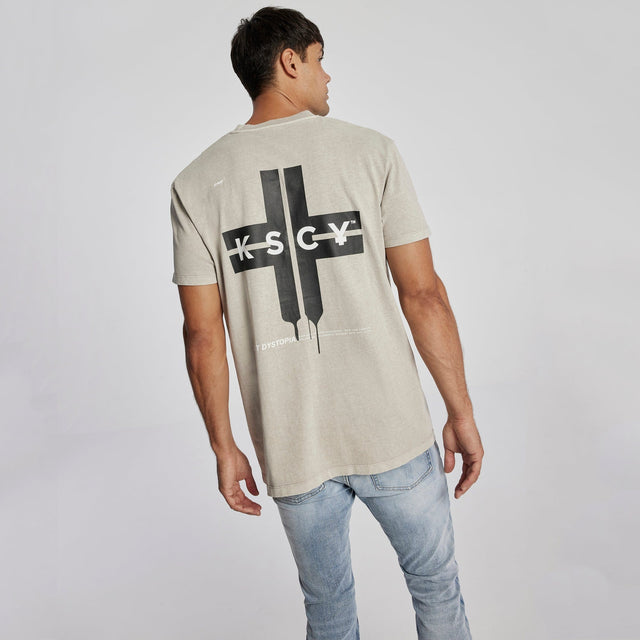 Intend Relaxed T-Shirt Pigment Warm Grey