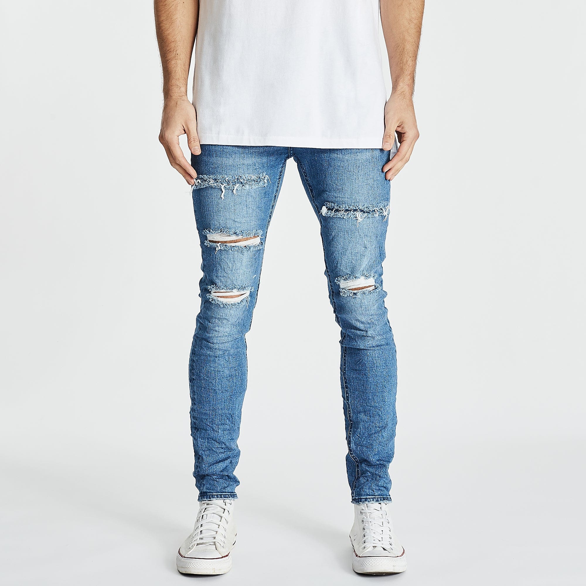 K1 Super Skinny Fit Jean Sunfire Blue