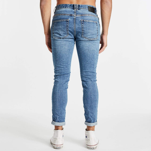K3 Tapered Turn Up Jeans Dutch Blue