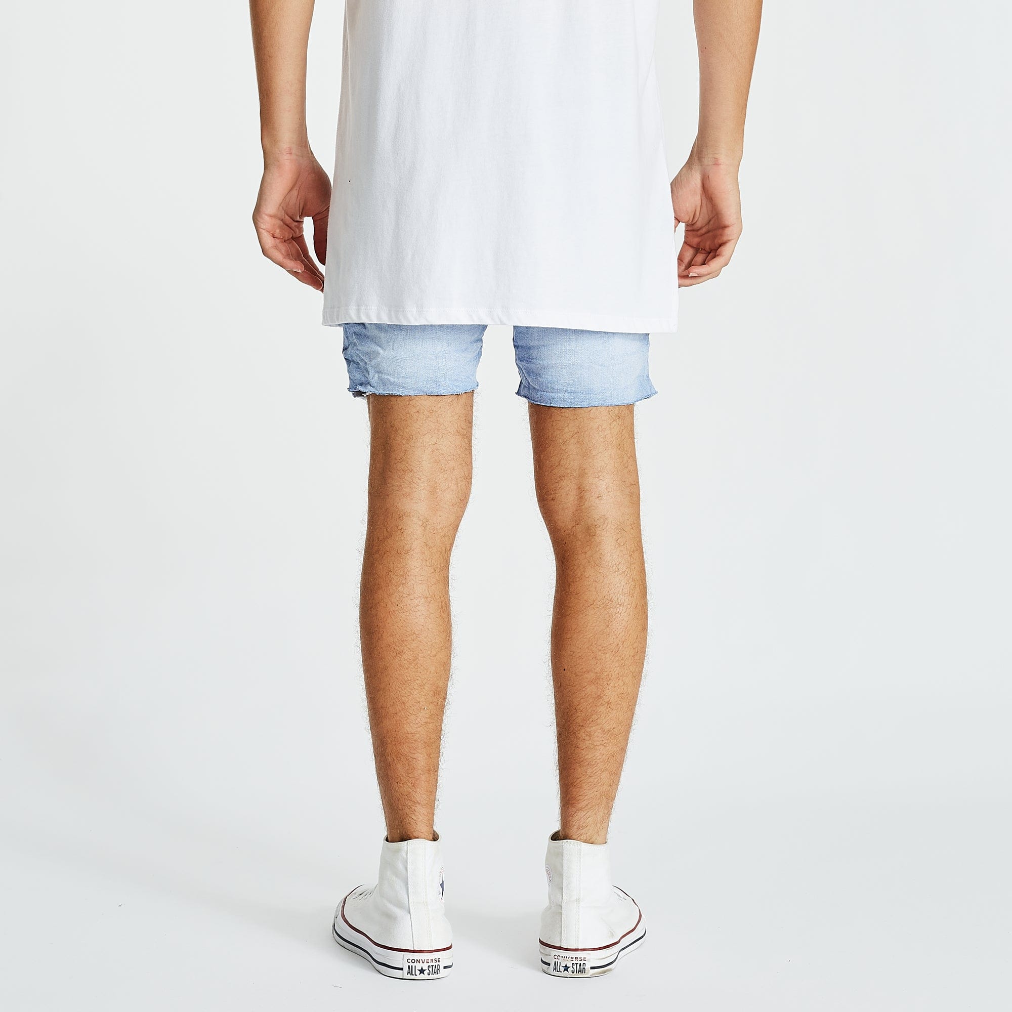 KS1 Denim Shorts Crystal Blue