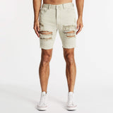 KS2 Denim Shorts Destroyed Goat