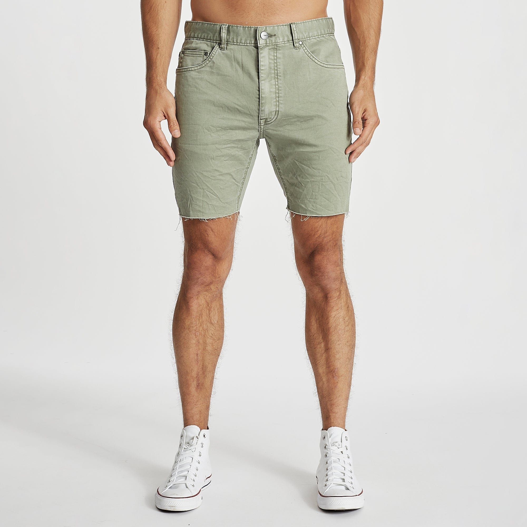 KS2 Denim Shorts Lichen Green