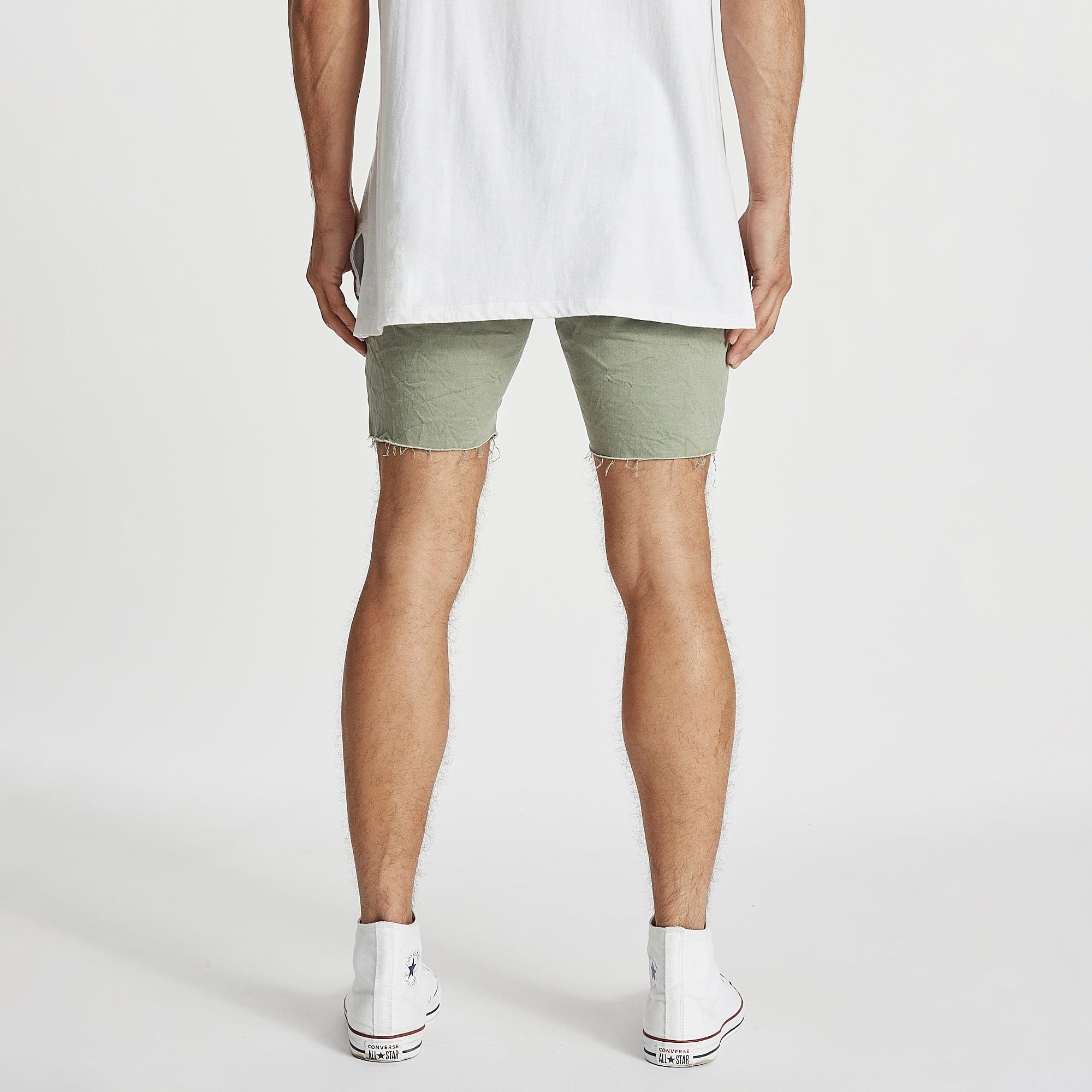 KS2 Denim Shorts Lichen Green