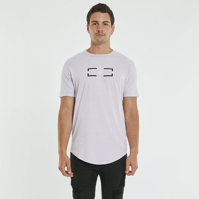 Liar Dual Curved T-Shirt Pigment Orchid