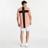 Lithium Dual Curved T-Shirt Pigment Coral Haze
