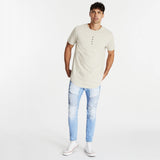 Lithium Dual Curved T-Shirt Pigment Stone