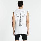 Matador Step Hem Muscle Tee White
