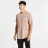 Offshore Dual Curved T-Shirt Acid Mauve
