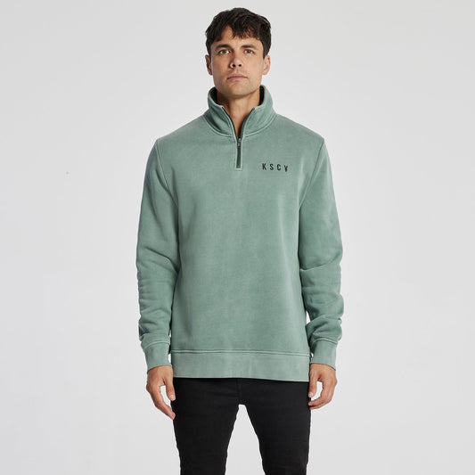 Pace Pull Over Jumper Pigment Pine