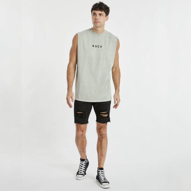 Pacific Relaxed Muscle Tee Pigment Grey