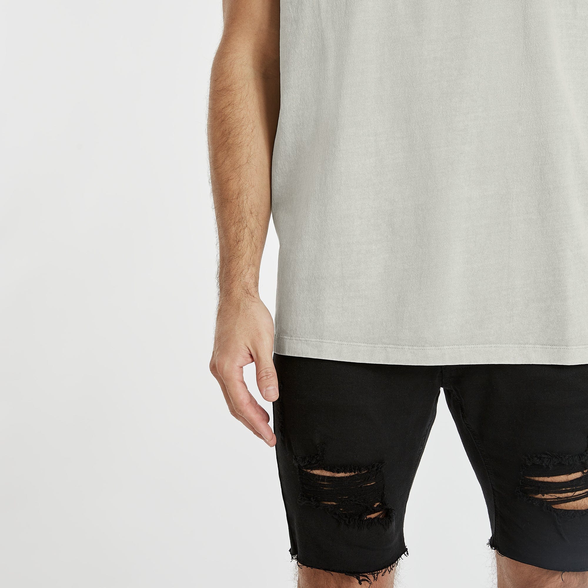 Pacific Relaxed Muscle Tee Pigment Grey