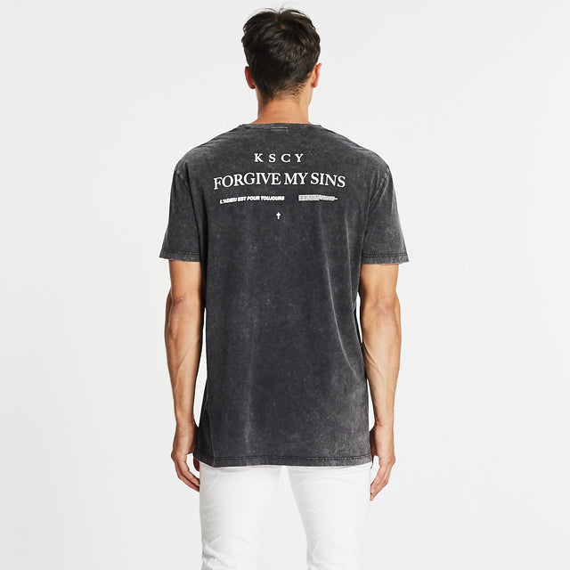 Padre Relaxed T-Shirt Acid Black