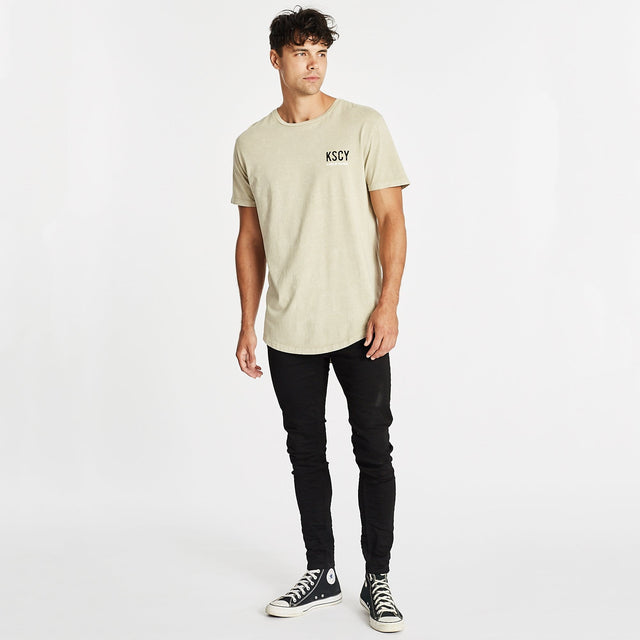 Paradise State Dual Curved T-Shirt Acid Sand