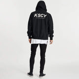 Pioneer Hooded Zip-Up Jacket Jet Black