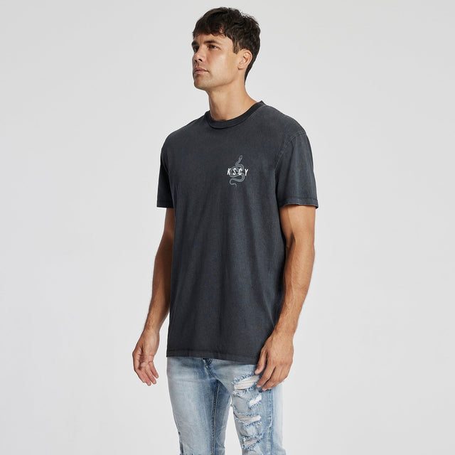 Poison Relaxed T-Shirt Pigment Black