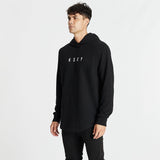 Prepared Dual Curved Hoodie Jet Black