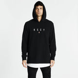 Pressure Layered Hoodie Jet Black