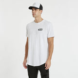 Rambla Dual Curved T-Shirt White