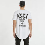 Rambla Dual Curved T-Shirt White