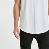 Rambla Dual Curved T-Shirt White