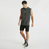Ramble Relaxed Muscle Tee Pigment Black