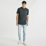 Random Relaxed T-Shirt Pigment Anthracite Black
