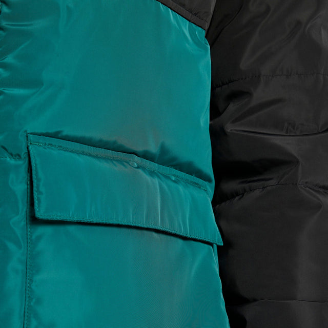 Republic Puffer Jacket Black / Green
