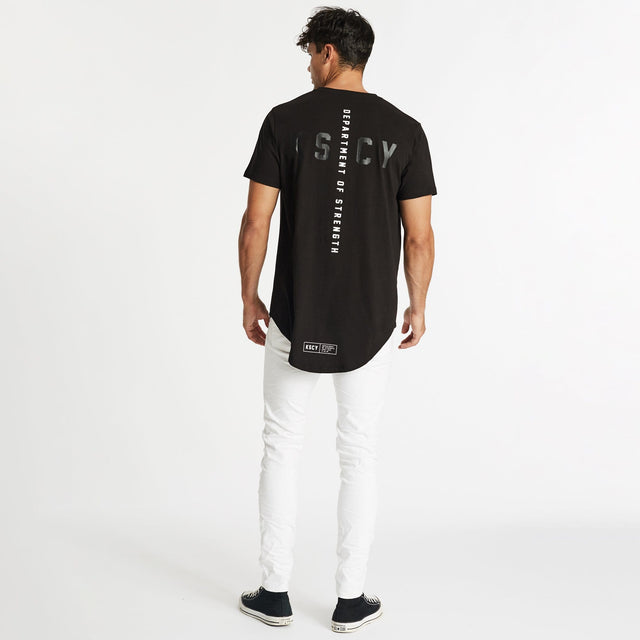 Root of Evil Dual Curved T-Shirt Jet Black