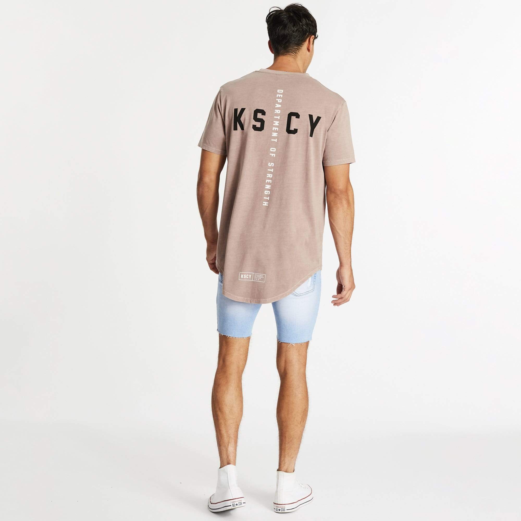 Root of Evil Dual Curved T-Shirt Pigment Shadow Mauve