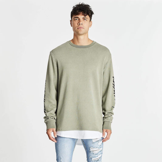 Rumble Layered Jumper Pigment Khaki