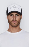 Scriptic Trucker Cap Black/White